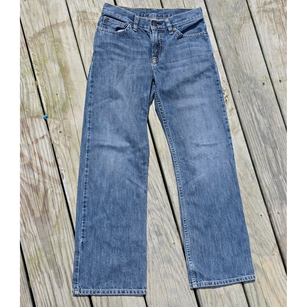 Polo Ralph Lauren 1967 Boys Straight Leg Jeans Size 10 Vintage Medium Blue Denim